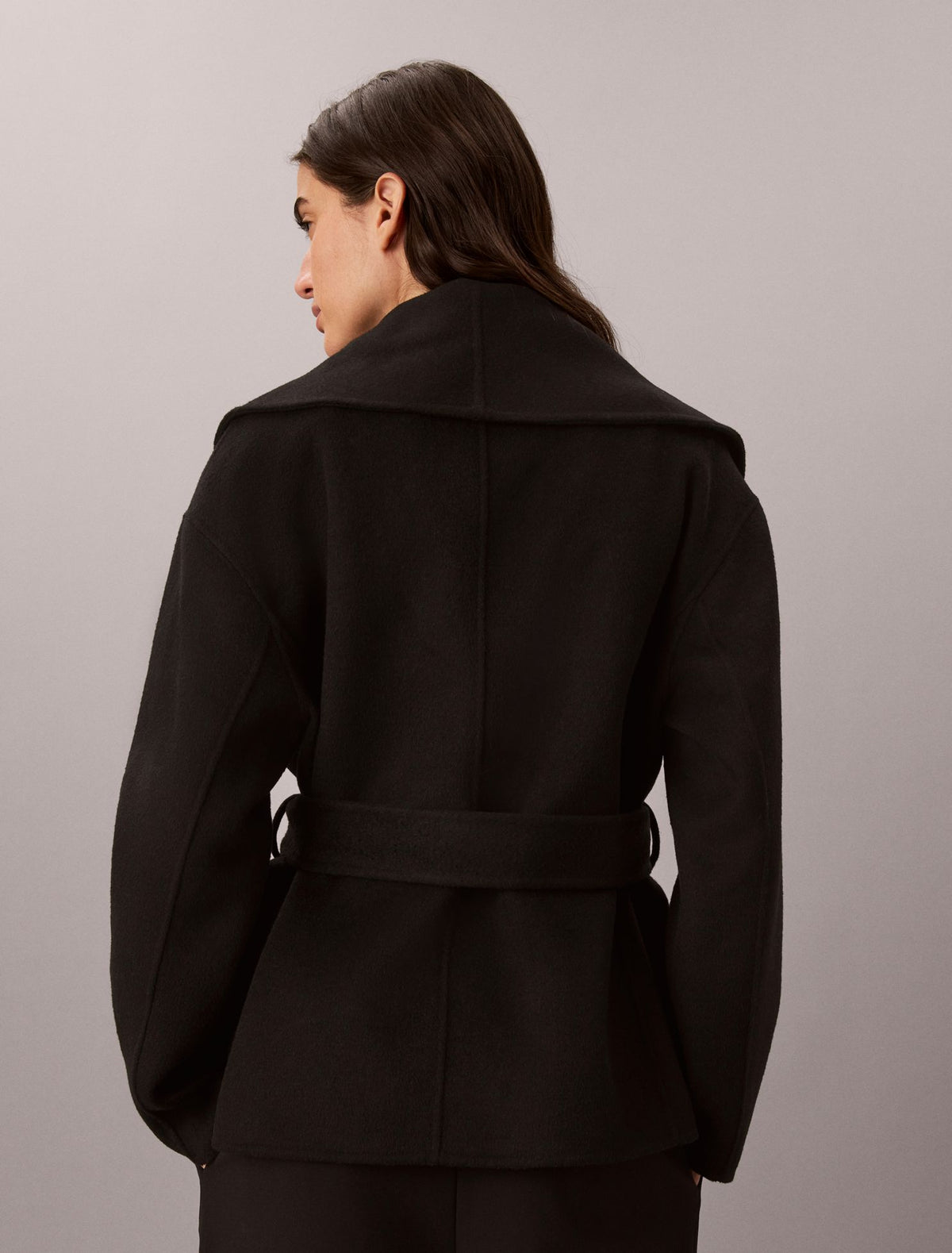 Shawl Hip Coat - Calvin Klein Women