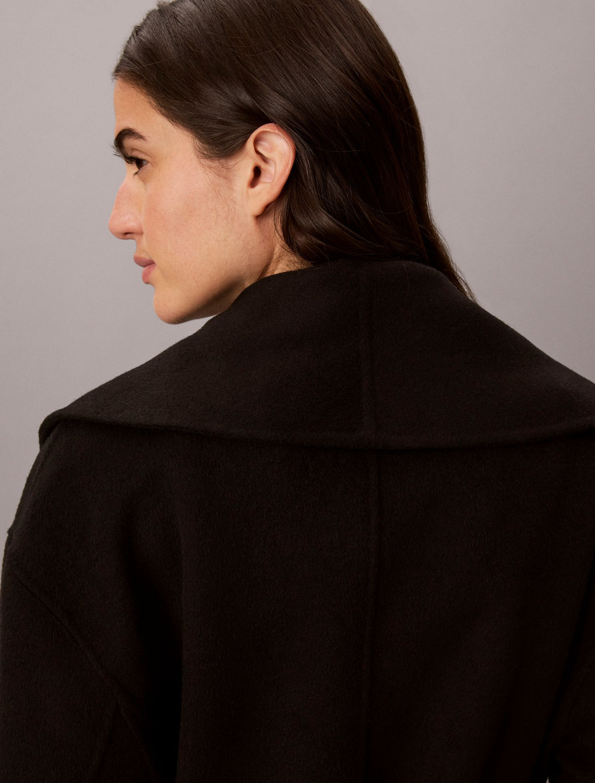 Shawl Hip Coat - Calvin Klein Women
