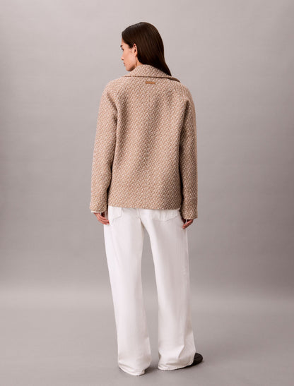 Relaxed Short Peacoat - Calvin Klein Women