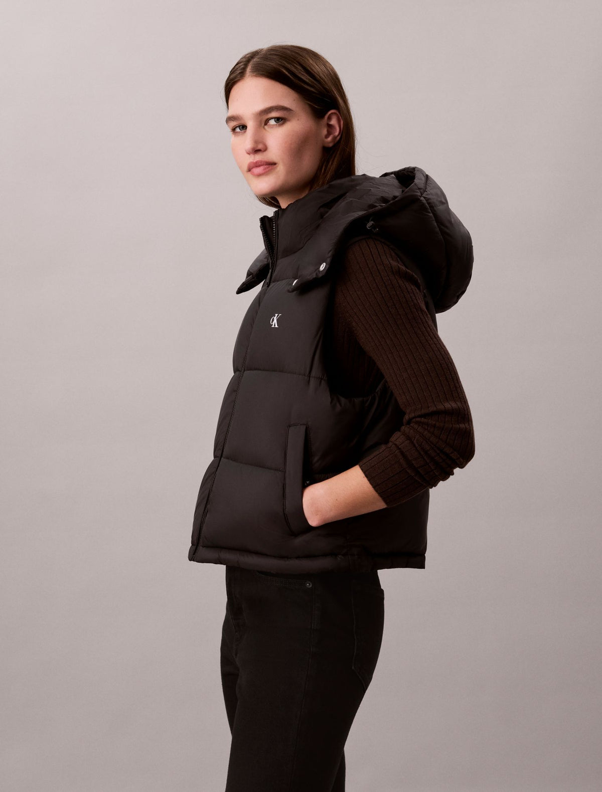 Midweight Puffer Vest - Calvin Klein Women