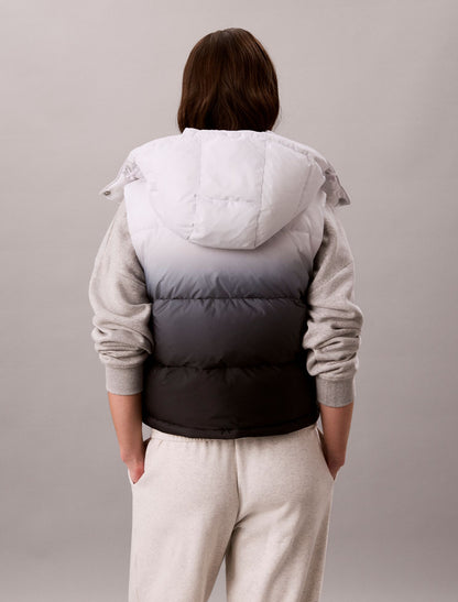 Ombre Puffer Vest - Calvin Klein Women