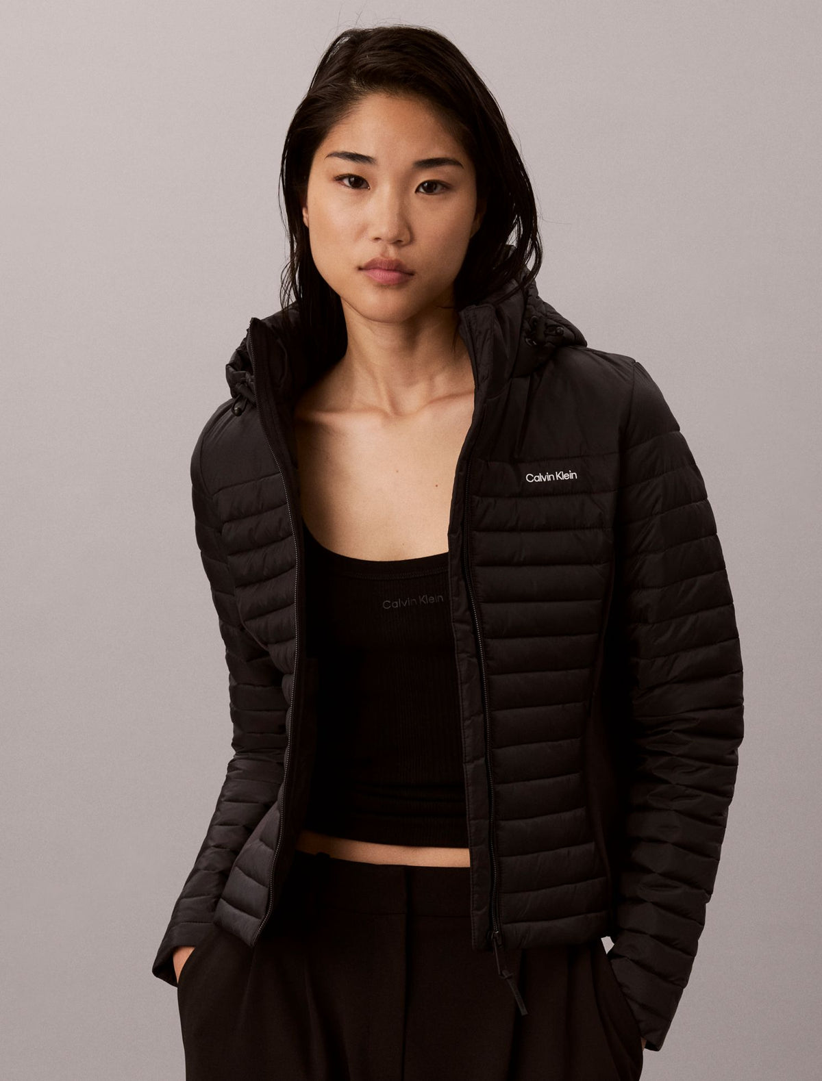 Packable Puffer Jacket - Calvin Klein Women
