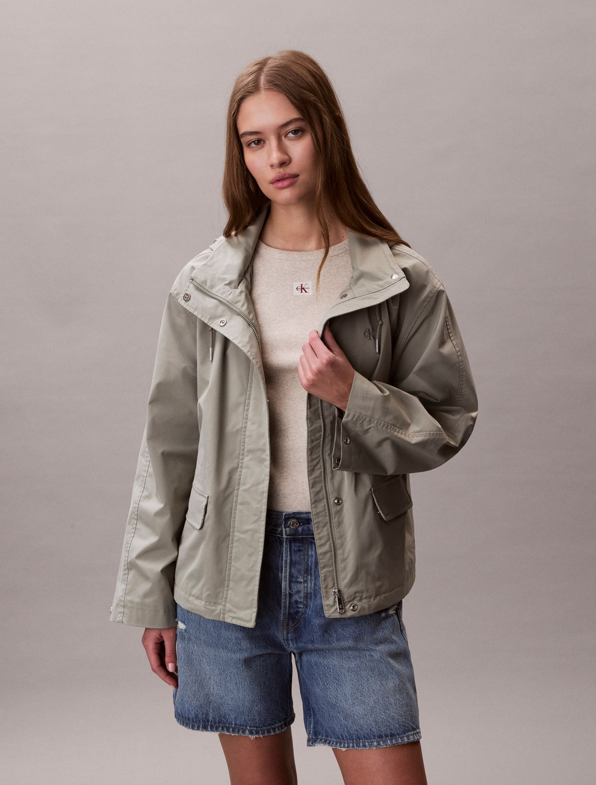 Lightweight Tech Jacket - Calvin Klein Women