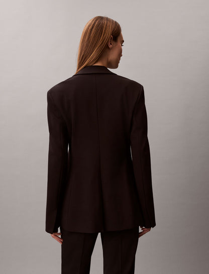 Ponte Slim Blazer - Calvin Klein Women