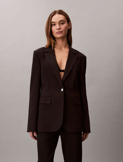 Ponte Slim Blazer - Calvin Klein Women