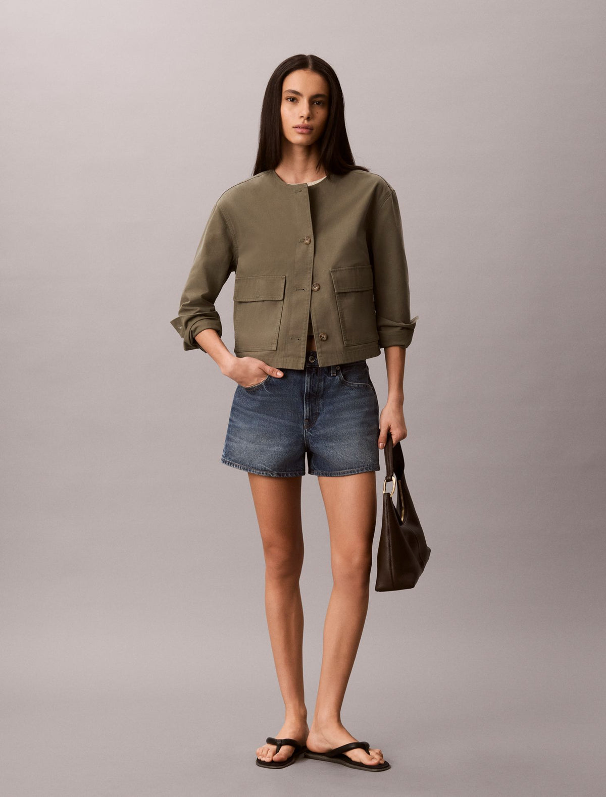 Canvas Jacket - Calvin Klein Women