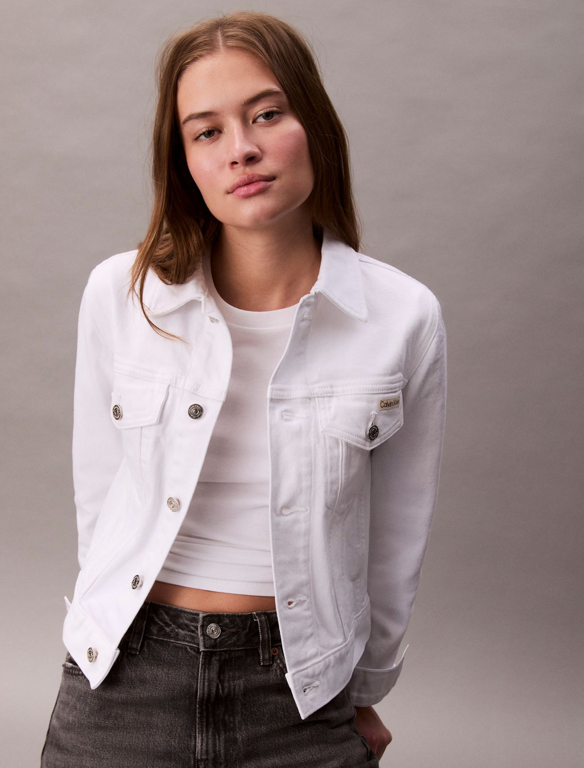Classic Trucker Jacket - Calvin Klein Women