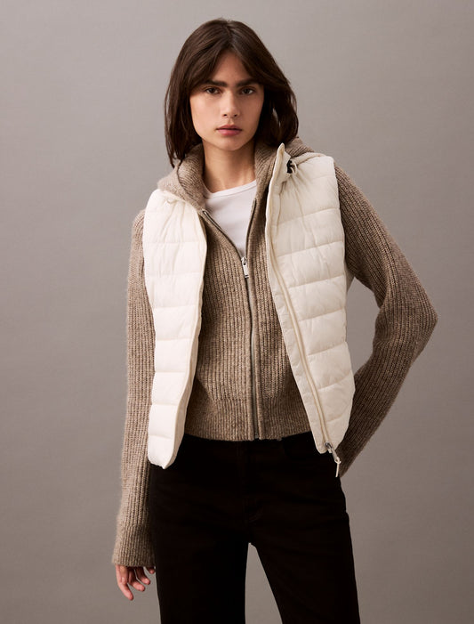 Nylon Puffer Vest - Calvin Klein Women