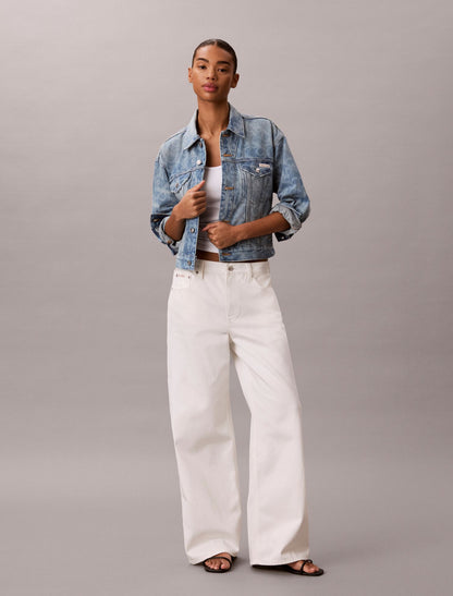 90s Trucker Jacket - Calvin Klein Women