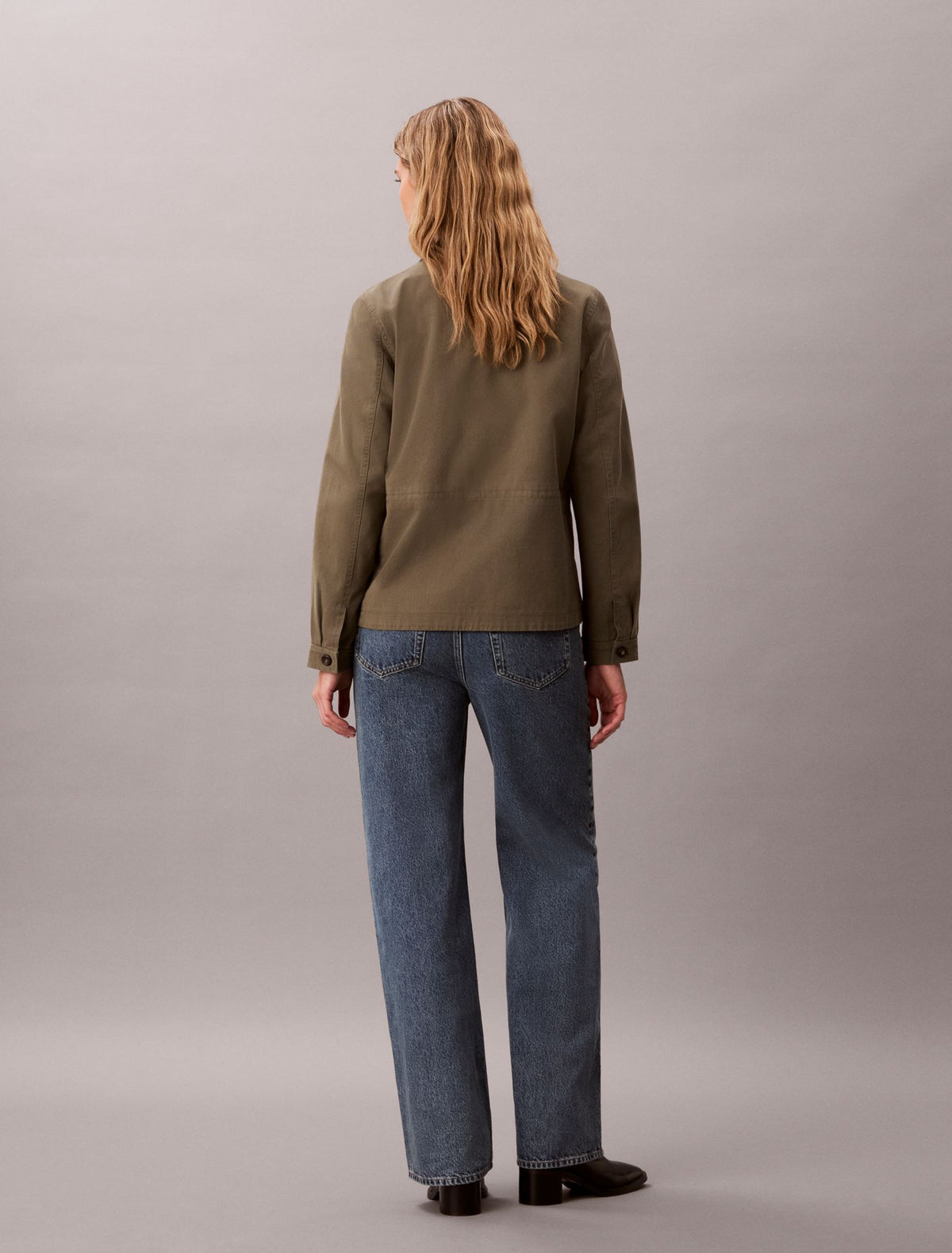 High Rise Loose Utility Jeans - Calvin Klein Women