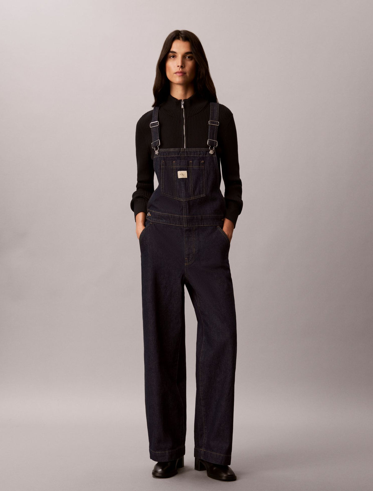 90s Denim Overalls - Calvin Klein Women