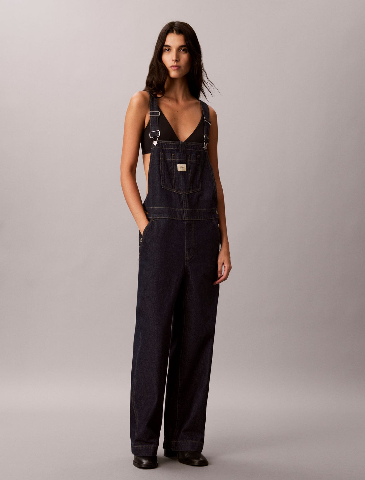 90s Denim Overalls - Calvin Klein Women