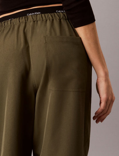 Tech Crinkle Twill Pants - Calvin Klein Women