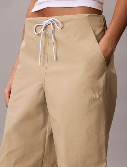Crinkle Nylon Pants - Calvin Klein Women