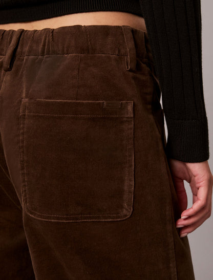 Corduroy Wide Leg Pants - Calvin Klein Women