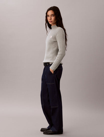 Denim Workwear Pants - Calvin Klein Women