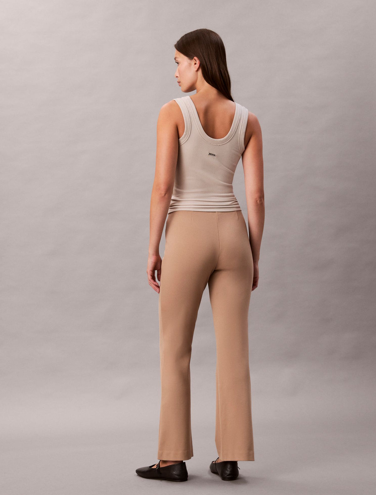Ponte Slim Flared Pants - Calvin Klein Women
