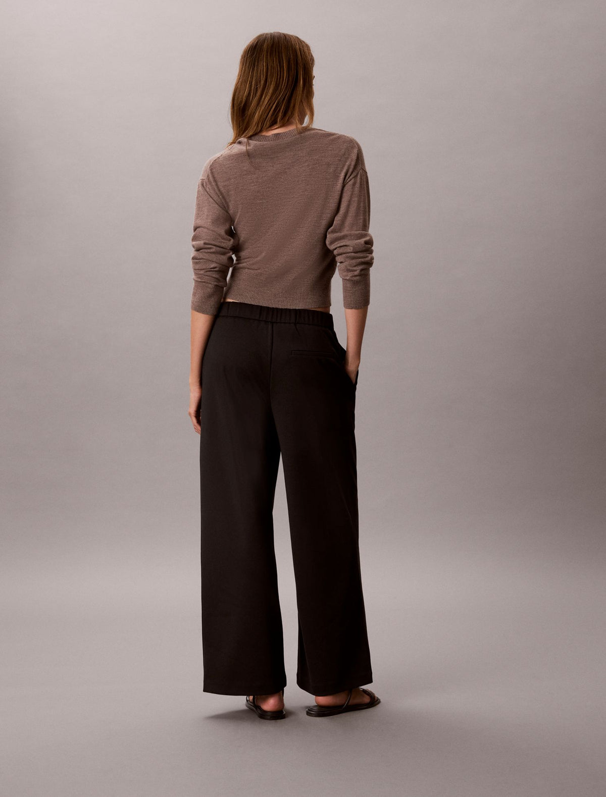 Ponte Wide Leg Pants - Calvin Klein Women