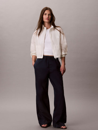 Denim Parachute Pants - Calvin Klein Women