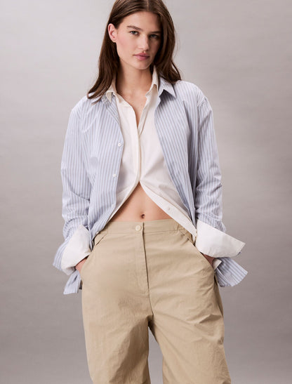 Crinkle Nylon Parachute Pants - Calvin Klein Women