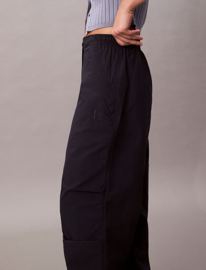 Crinkle Nylon Parachute Pants - Calvin Klein Women