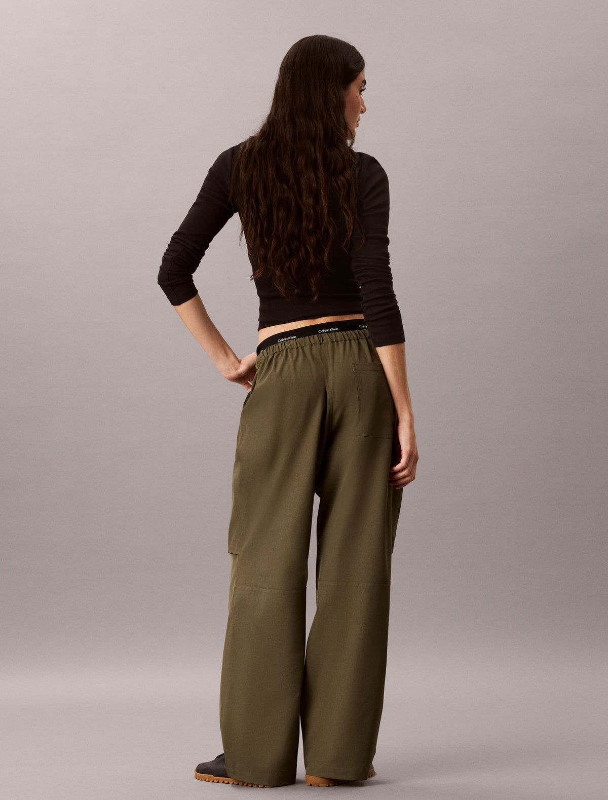 Tech Crinkle Twill Pants - Calvin Klein Women
