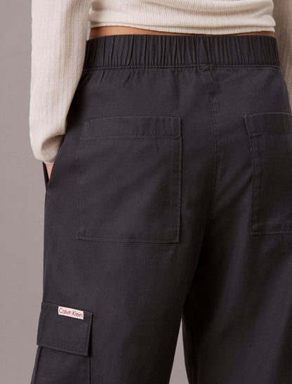 Soft Twill Cargo Pants - Calvin Klein Women
