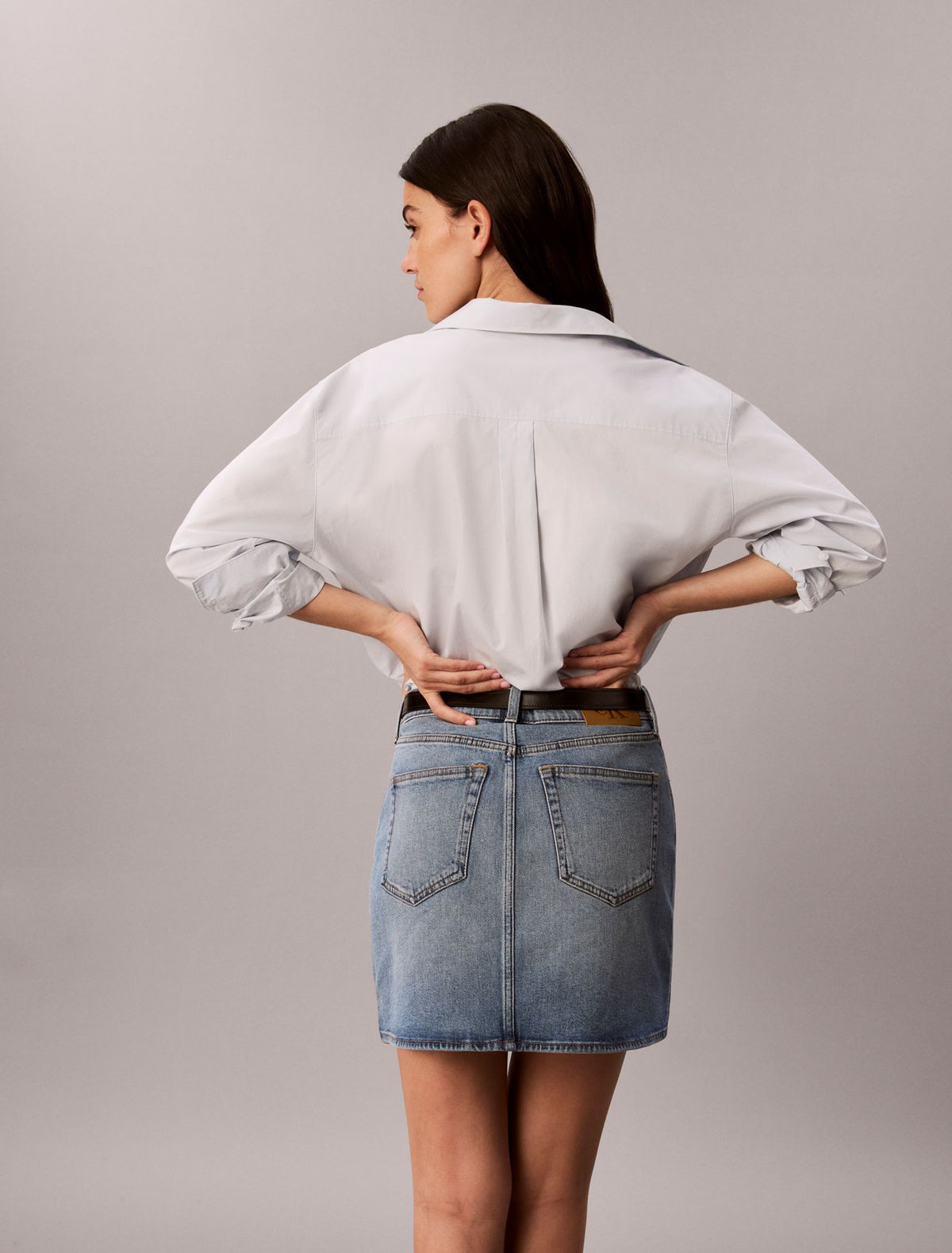 90s Denim Mini Skirt - Calvin Klein Women