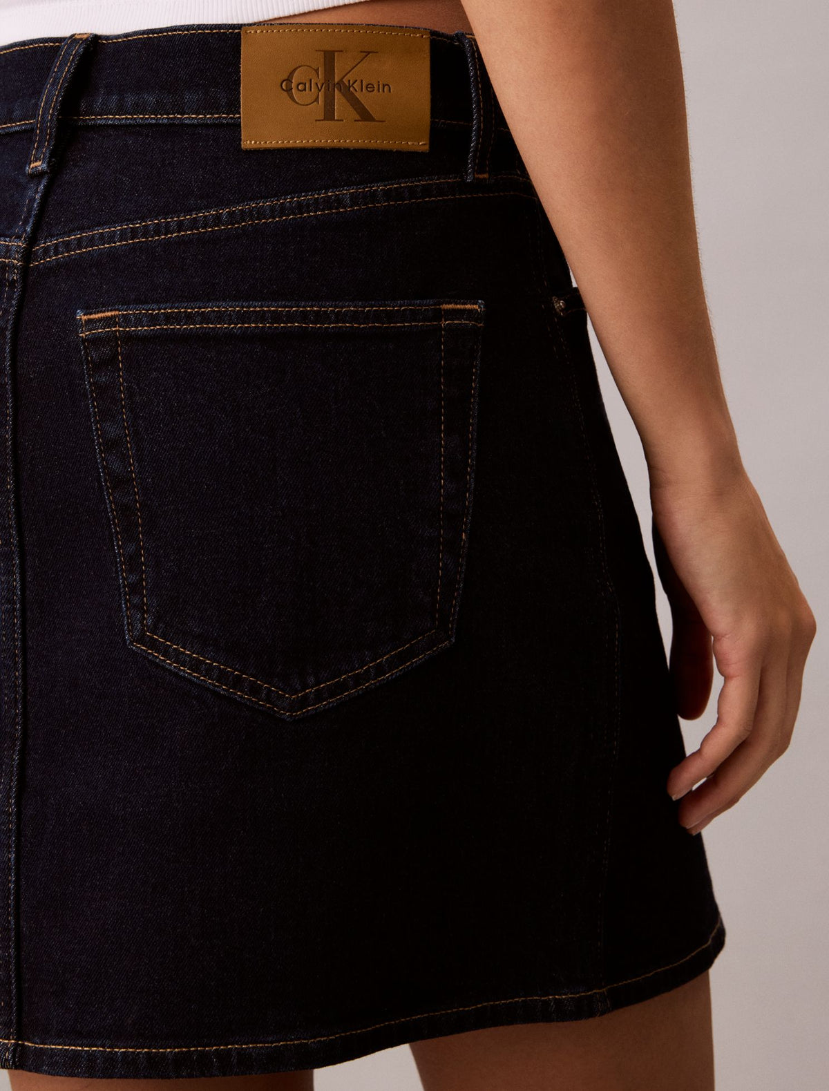 Denim Mini Skirt - Calvin Klein Women