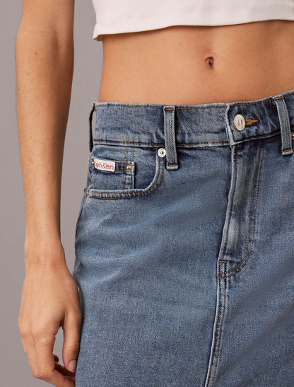 Denim Maxi Skirt - Calvin Klein Women