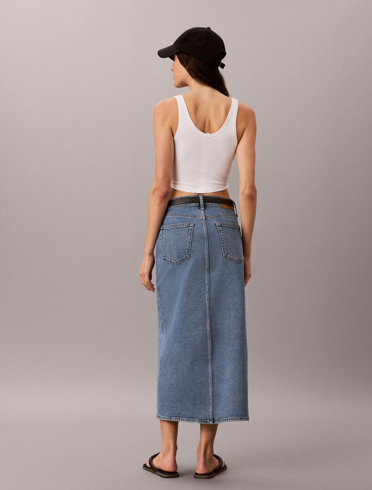 Denim Maxi Skirt - Calvin Klein Women