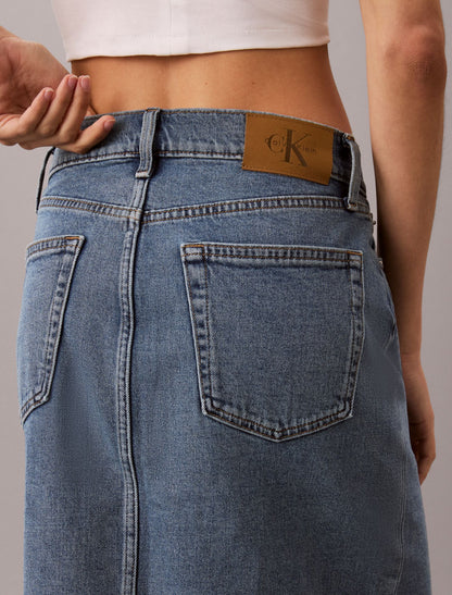 Denim Maxi Skirt - Calvin Klein Women