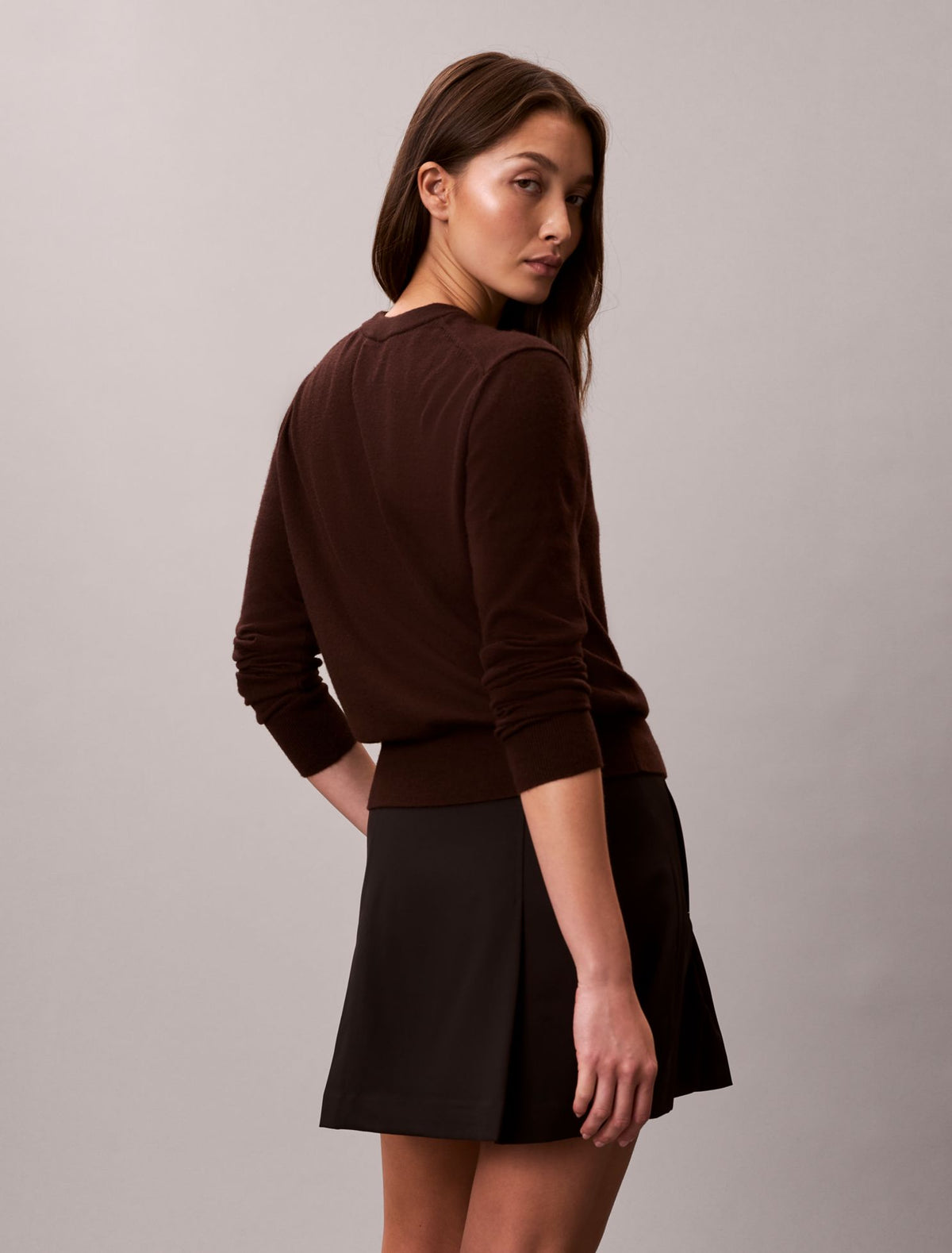 Pleated Mini Skirt - Calvin Klein Women