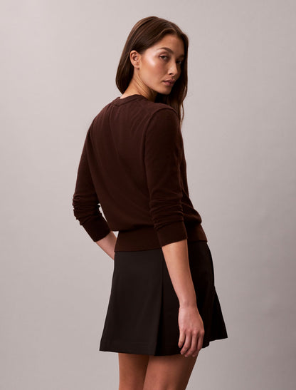 Pleated Mini Skirt - Calvin Klein Women