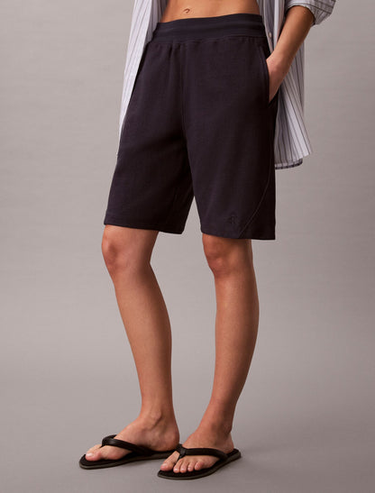 Monogram French Terry Shorts - Calvin Klein Women