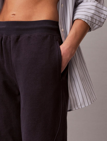 Monogram French Terry Shorts - Calvin Klein Women