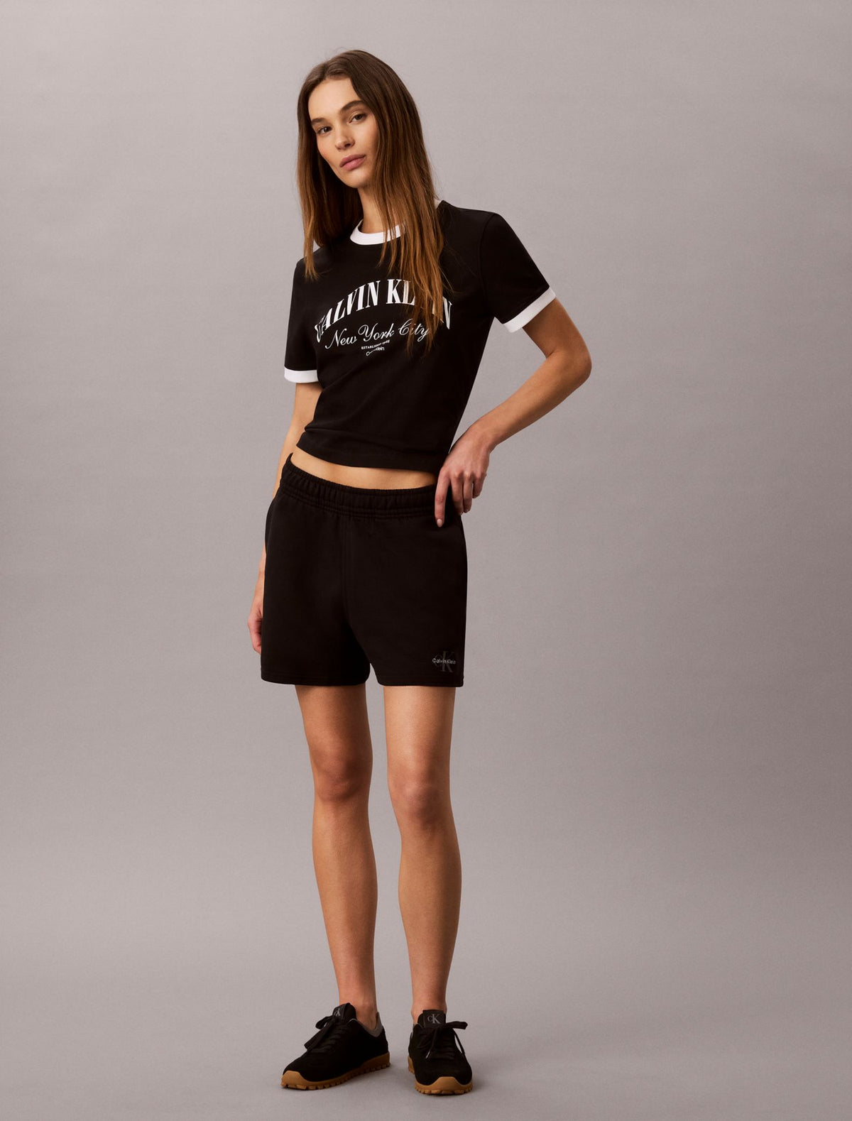 Monologo French Terry Shorts - Calvin Klein Women