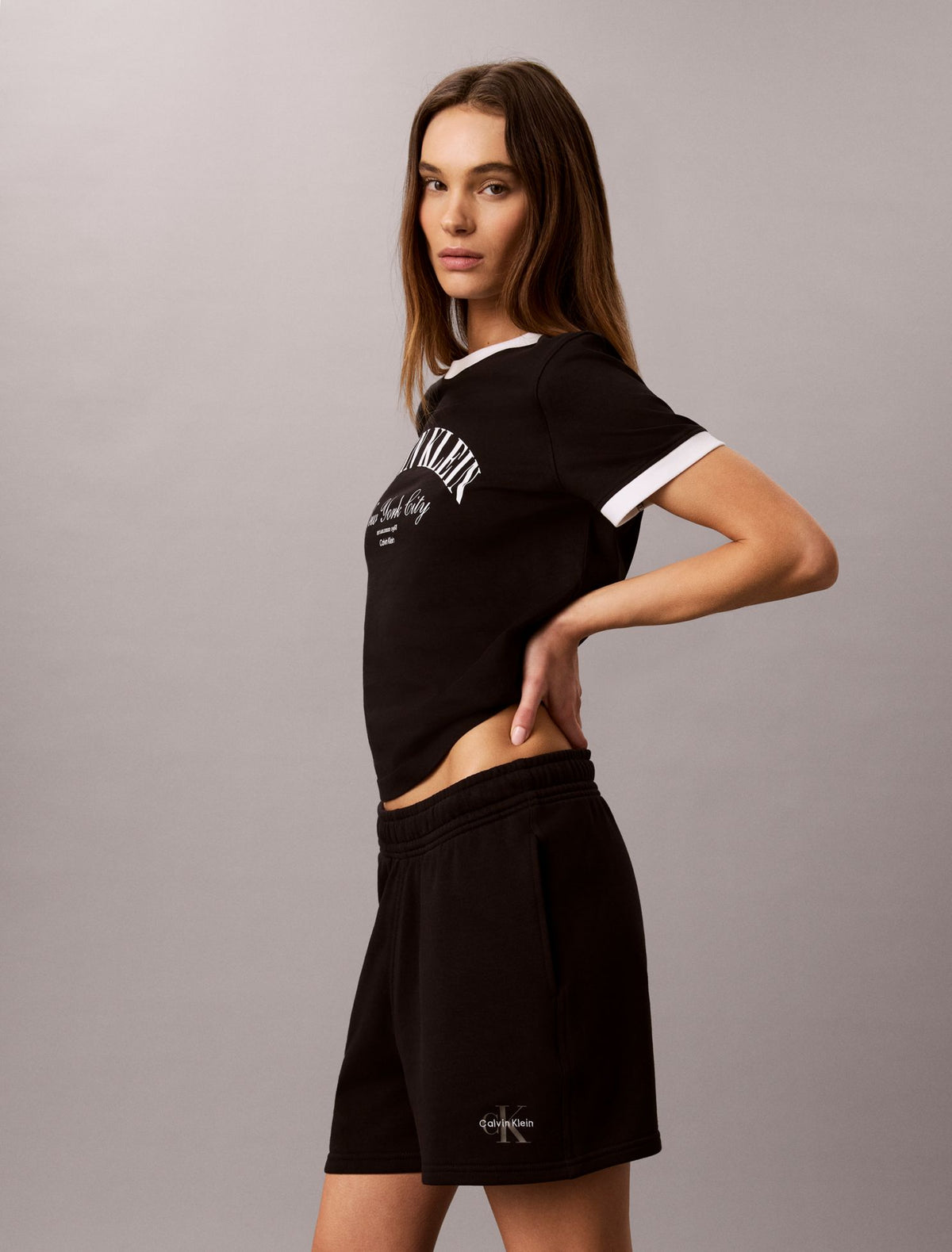 Monologo French Terry Shorts - Calvin Klein Women