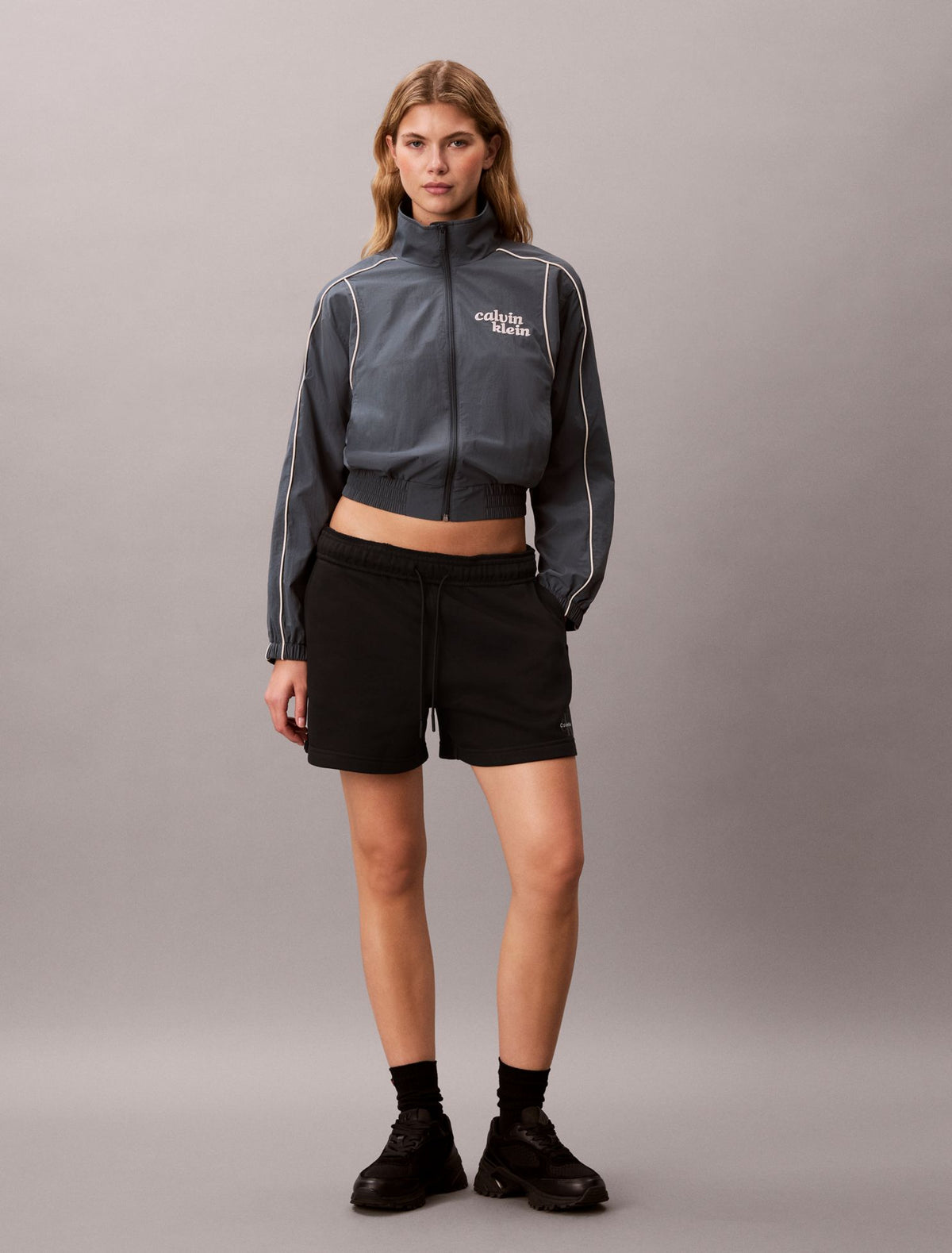 Monologo Fleece Shorts - Calvin Klein Women