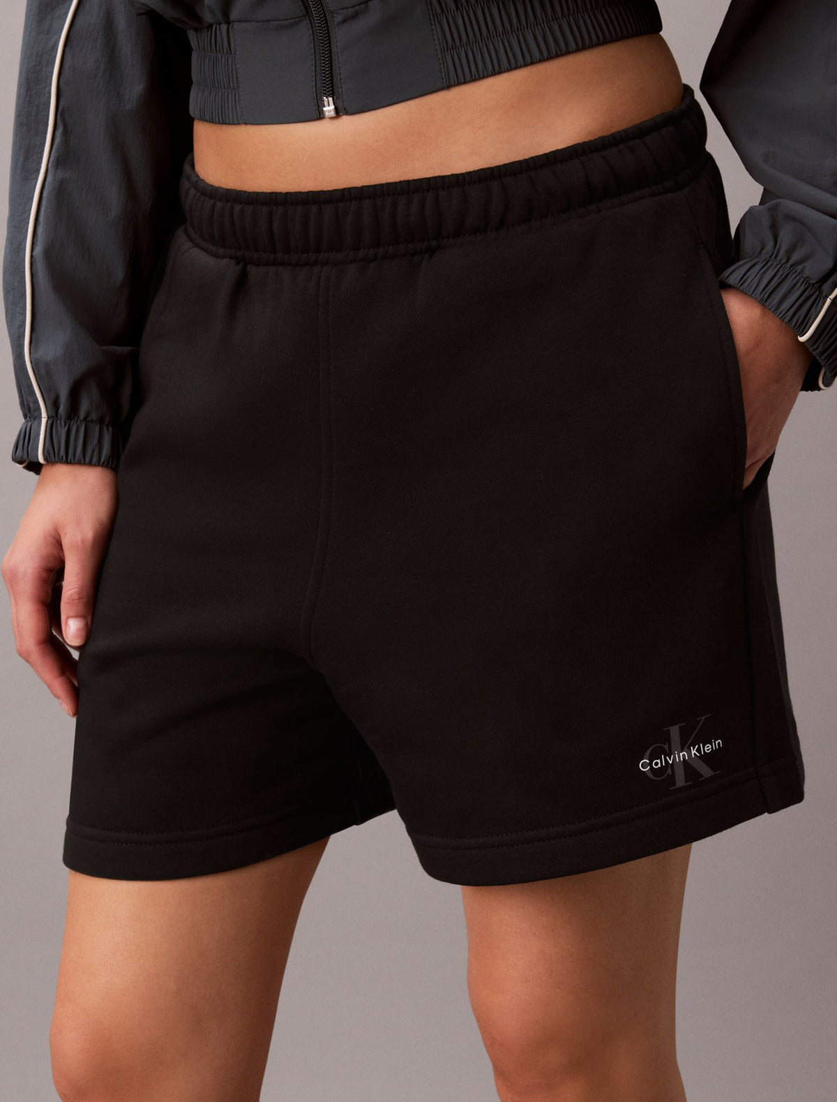 Monologo Fleece Shorts - Calvin Klein Women