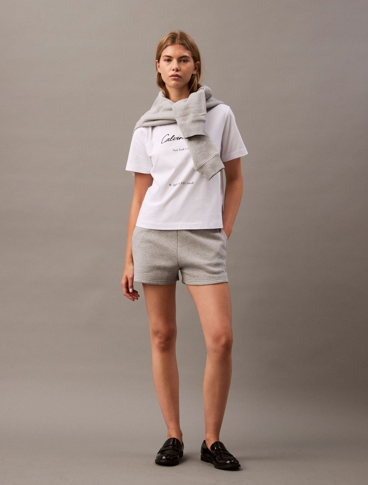 Archive Logo Fleece Shorts - Calvin Klein Women