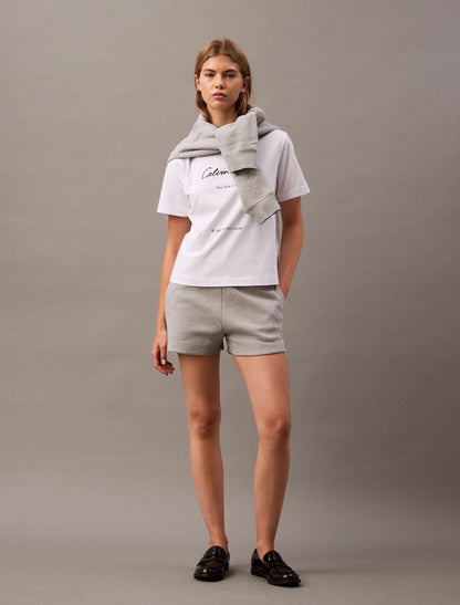 Archive Logo Fleece Shorts - Calvin Klein Women