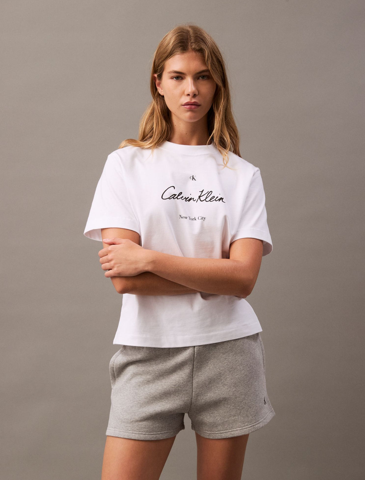 Archive Logo Fleece Shorts - Calvin Klein Women