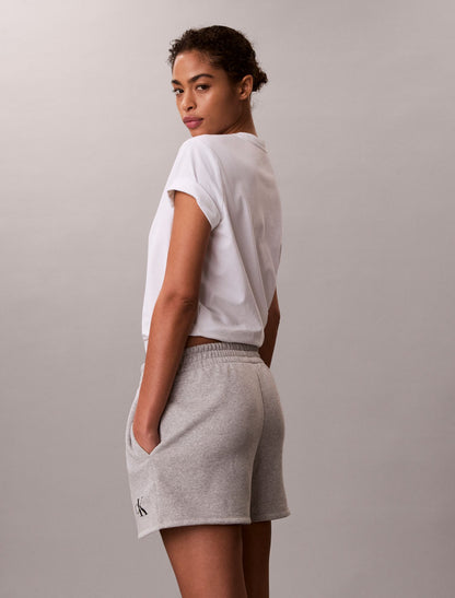 Monologo Fleece Pull-On Shorts - Calvin Klein Women
