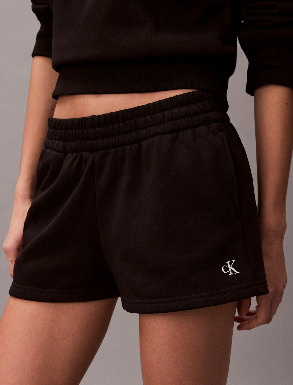 Archive Logo Fleece Shorts - Calvin Klein Women