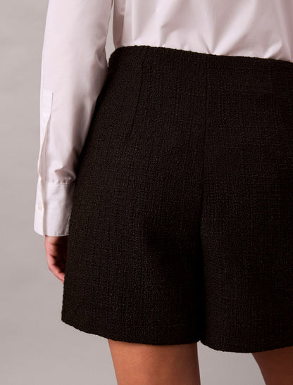 Tweed Tailored Shorts - Calvin Klein Women