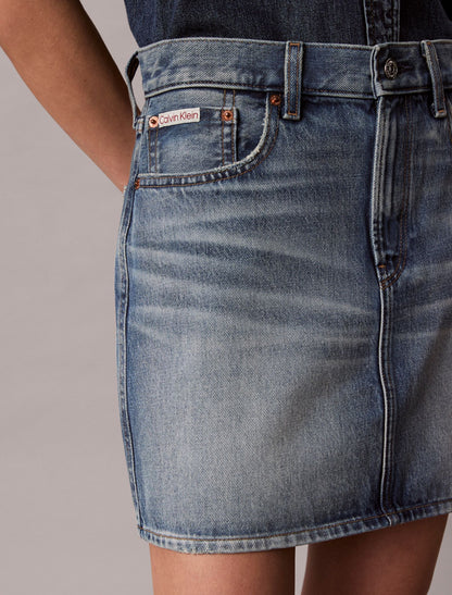 90s Mini Skirt - Calvin Klein Women