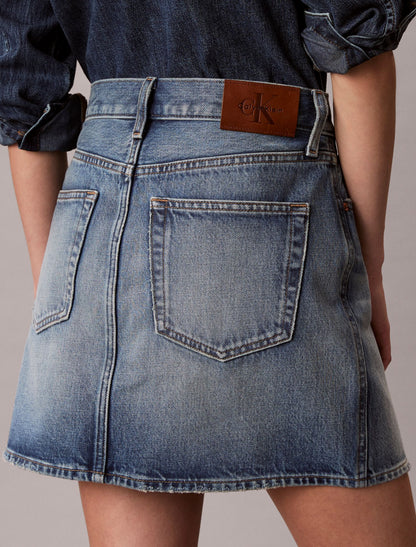 90s Mini Skirt - Calvin Klein Women