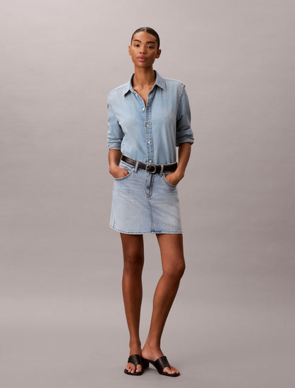 90s Mini Skirt - Calvin Klein Women