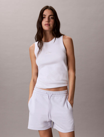 Logo Tape Terry Shorts - Calvin Klein Women